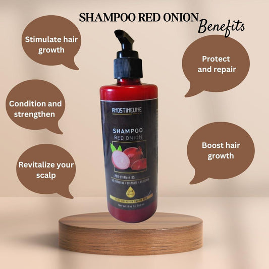 Onion Shampoo 8 fl oz" - AMOSTIMELINE