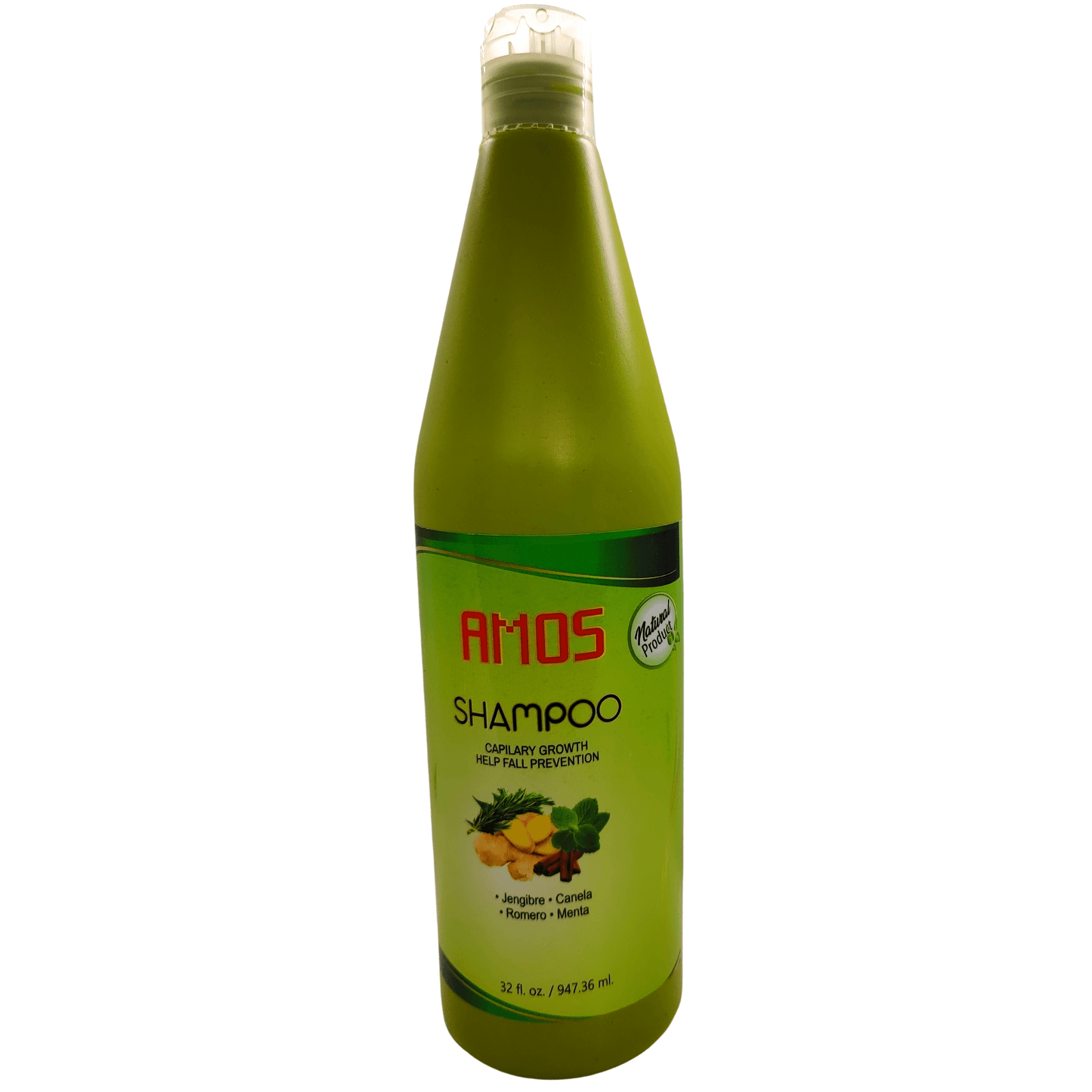 Growth Hair Shampoo - Natural Boost Formula | AmosTimeline - AMOSTIMELINE