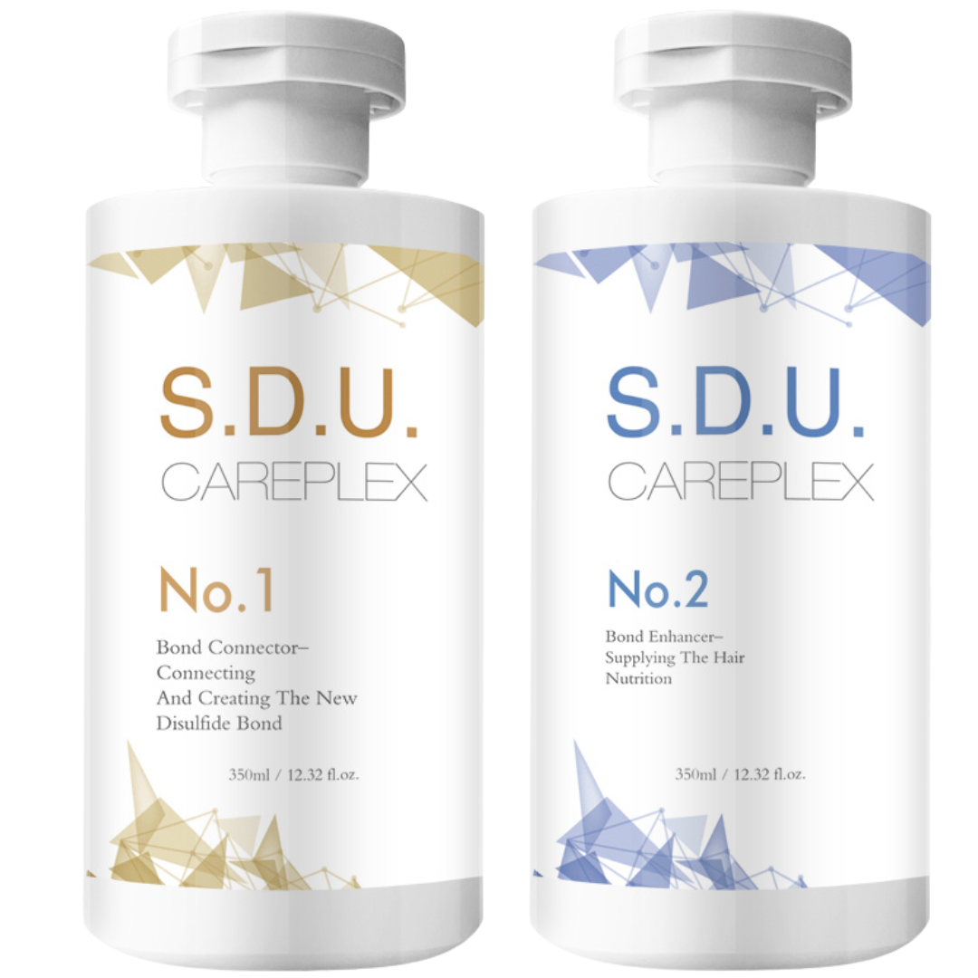 SDU Careplex 1 y 2 /350 ml cada uno : Sistema Avanzado de Fortalecimiento de Enlaces. La Solución Definitiva para la Reparación y Protección del Cabello