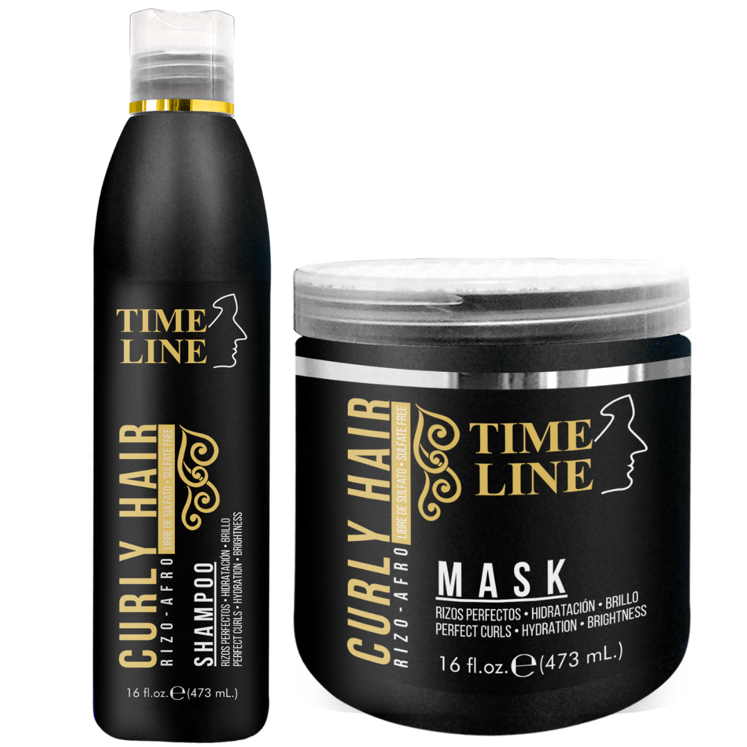 Afro hair shampoo and mask