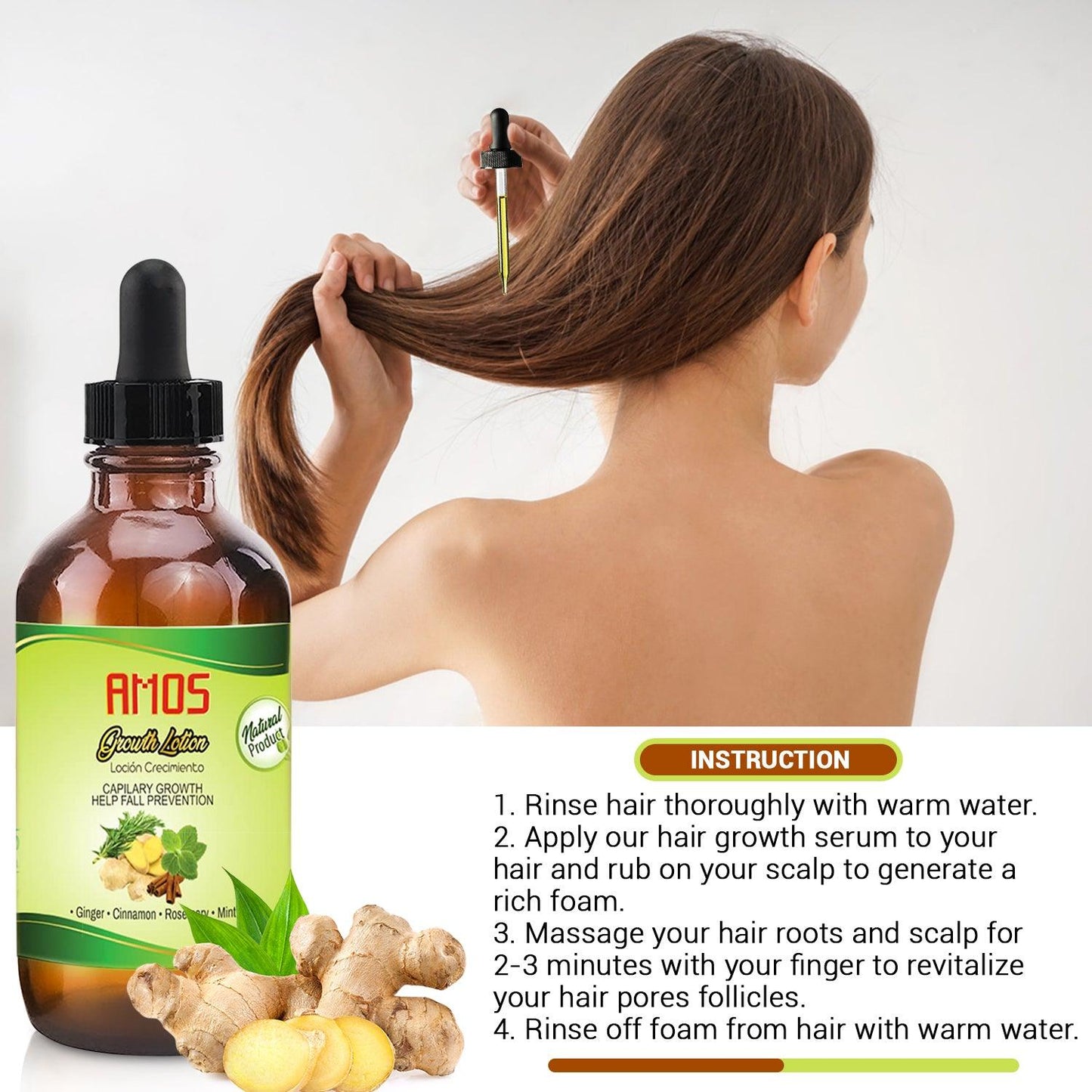 Anti-pérdida de cabello (4 onzas) - AMOSTIMELINE