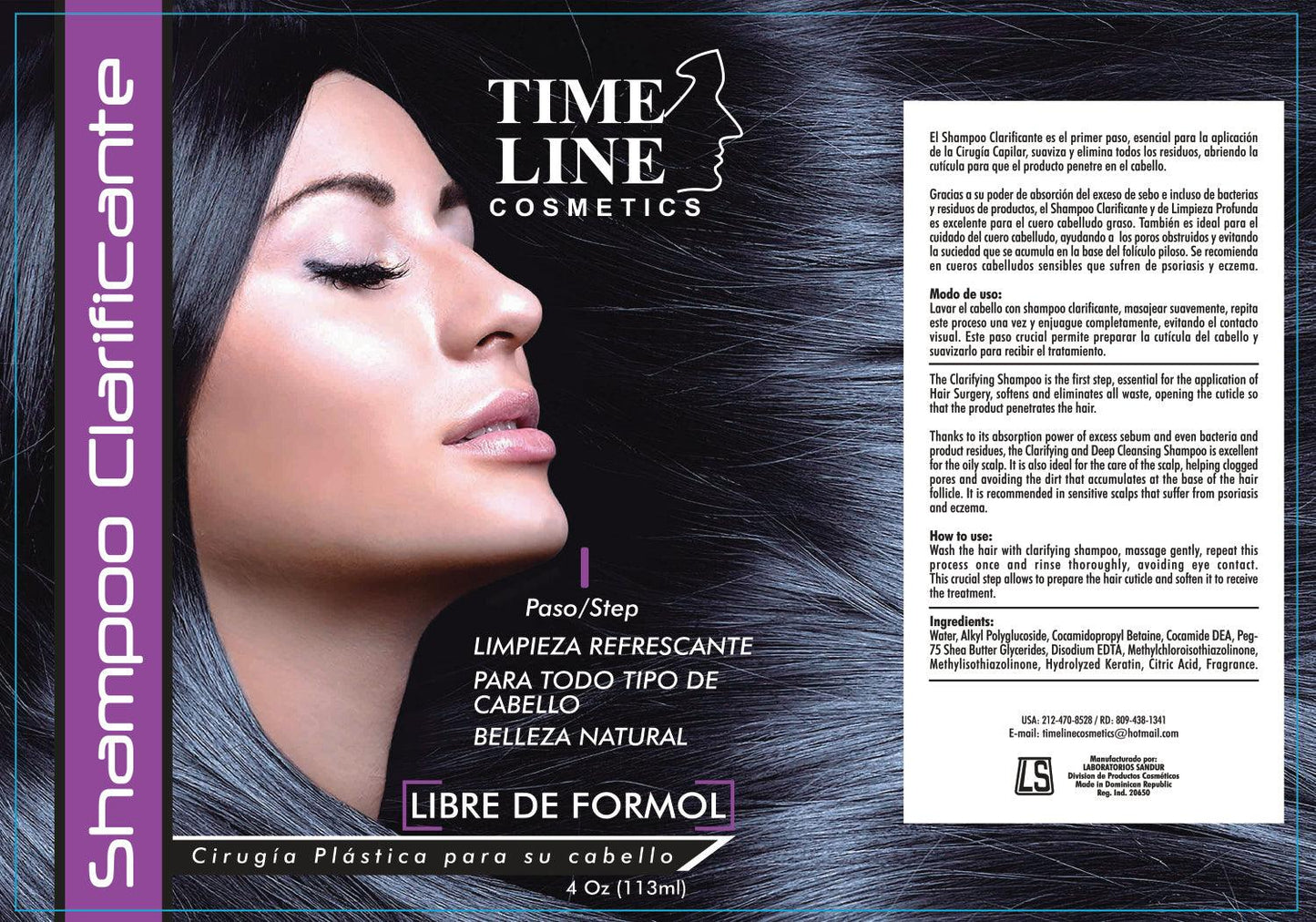 ★ 5 STEP HAIR SURGERY KIT ★ | Shampoo , Surgery, Leave In, Thermal Protective Spray and Shine Drops - AMOSTIMELINE