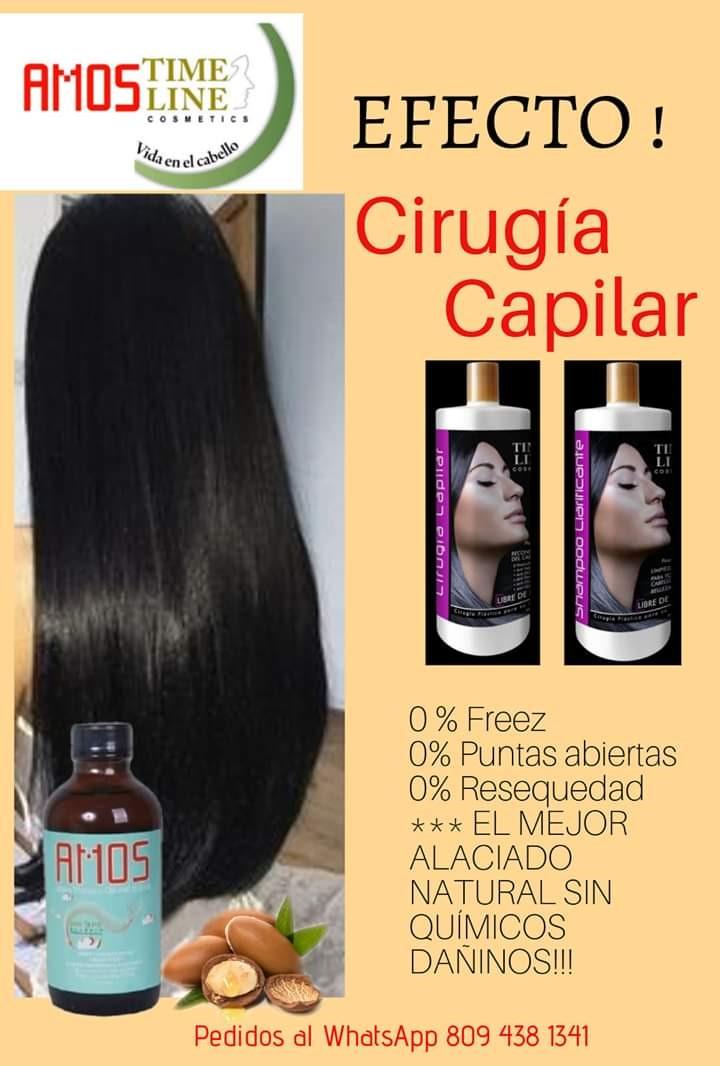 ★ 5 STEP HAIR SURGERY KIT ★ | Shampoo , Surgery, Leave In, Thermal Protective Spray and Shine Drops - AMOSTIMELINE