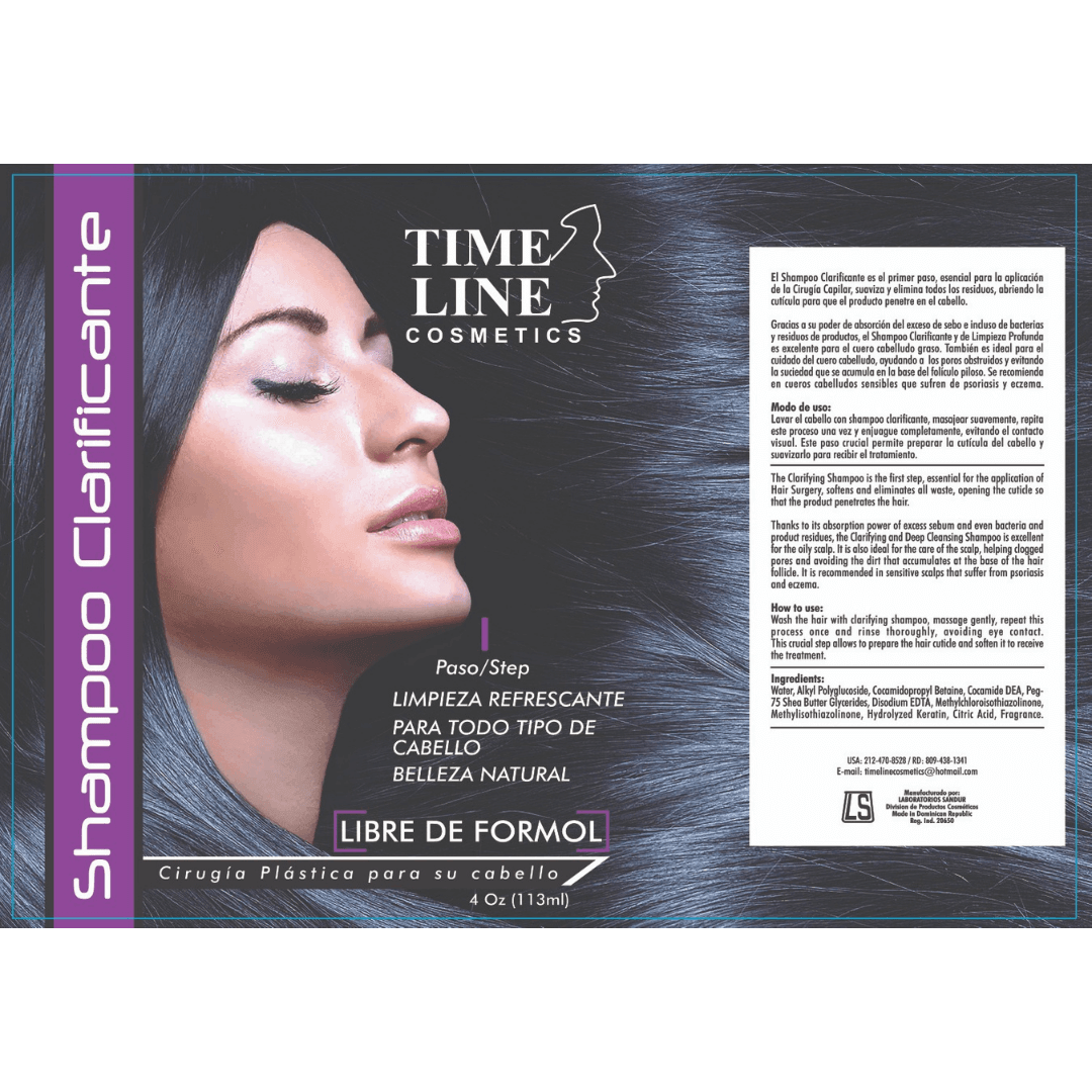 Cirugía Capilar todos los productos - Amos Time Line Cosmetics