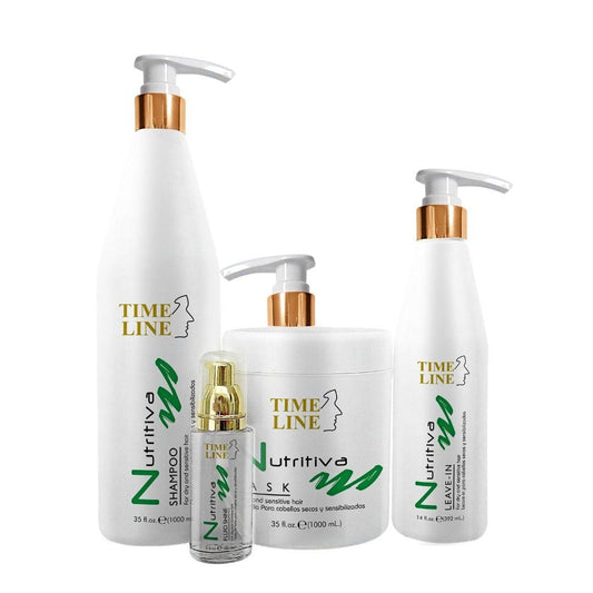 Leave In Nutritivo 390ml - Amos Time Line Cosmetics