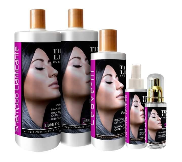 ★ 5 STEP HAIR SURGERY KIT ★ | Shampoo , Surgery, Leave In, Thermal Protective Spray and Shine Drops - AMOSTIMELINE