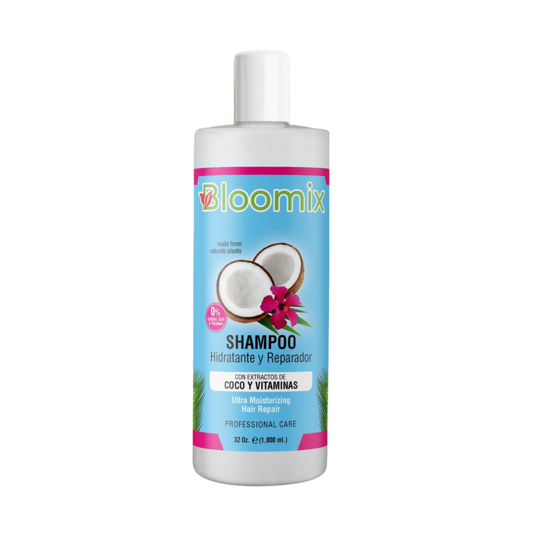 Producto capilar con aceite de coco