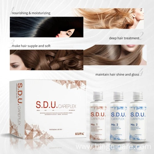 SDU Careplex 1 y 2 : Sistema Avanzado de Fortalecimiento de Enlaces. La Solución Definitiva para la Reparación y Protección del Cabello