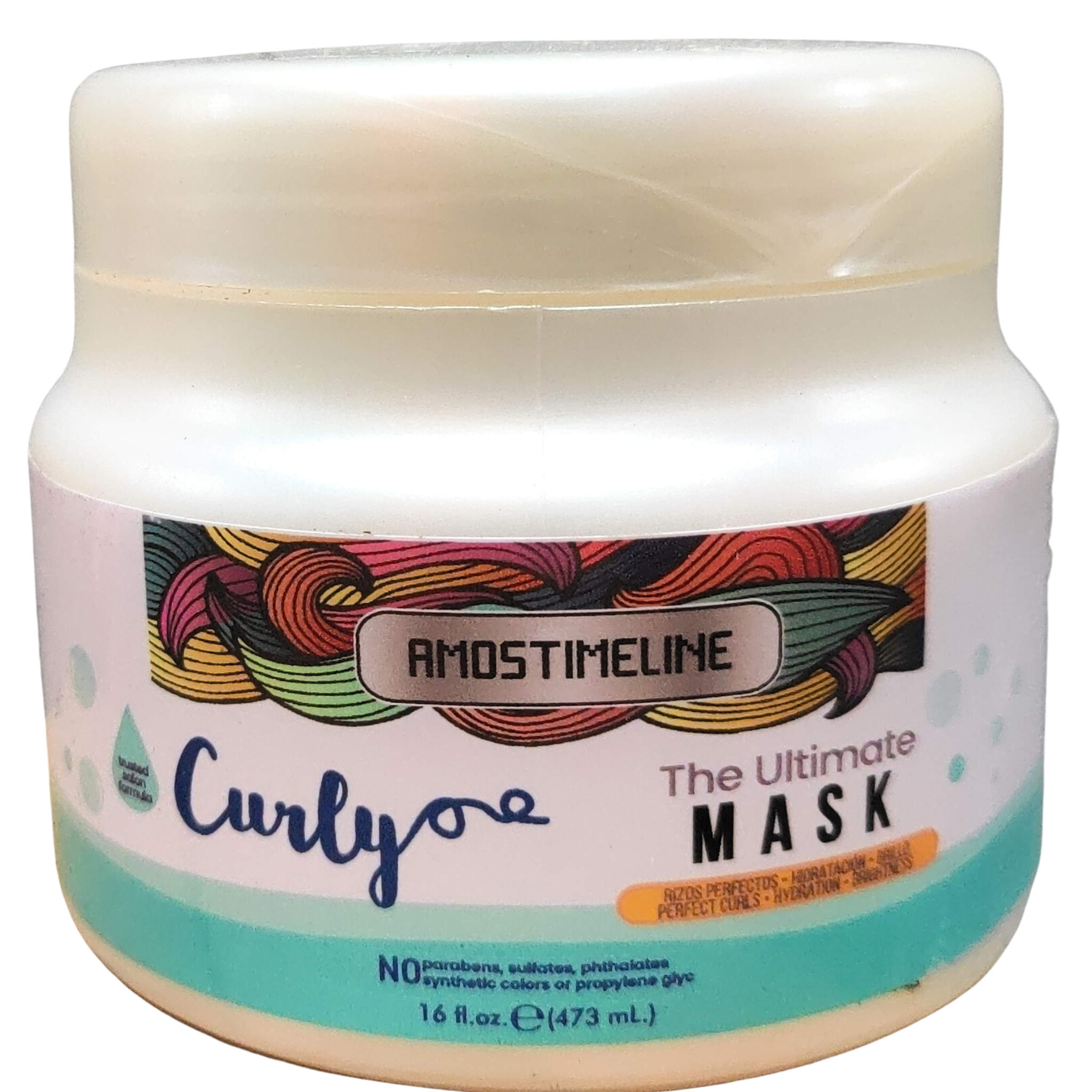 Moisturizing mask for curly hair 16 oz