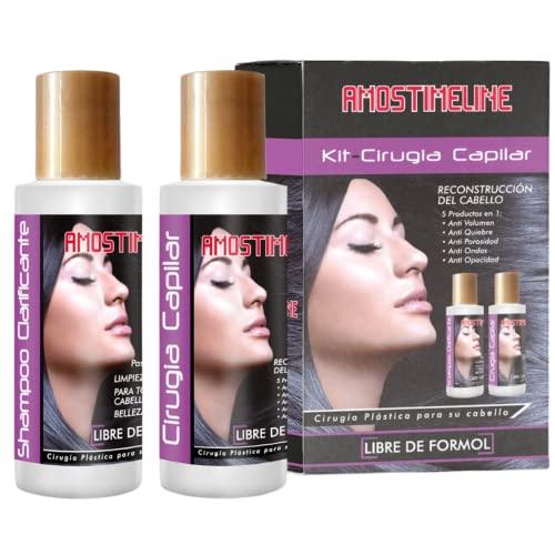 Hair Surgery Cells with Argan Oil | Amostimeline ★ Formaldehyde Free Kit 4 oz - AMOSTIMELINE