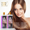 Load image into Gallery viewer, TIME LINE Professional Hair Surgery Treatment Kit, 5 Steps . 1-  Hair Surgery For Professional Hair Keratin For Damaged Hair (4 Ounce) 2- Shampoo  4 oz  3- Leaven in 4. Spray Heat Protector 120 ml 5. Shine Drops 60 ml