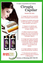 TIME LINE Professional Hair Surgery Treatment Kit, Hair Surgery For Professional Hair Keratin For Damaged Hair (4 Ounce) 2 Step - AMOSTIMELINE