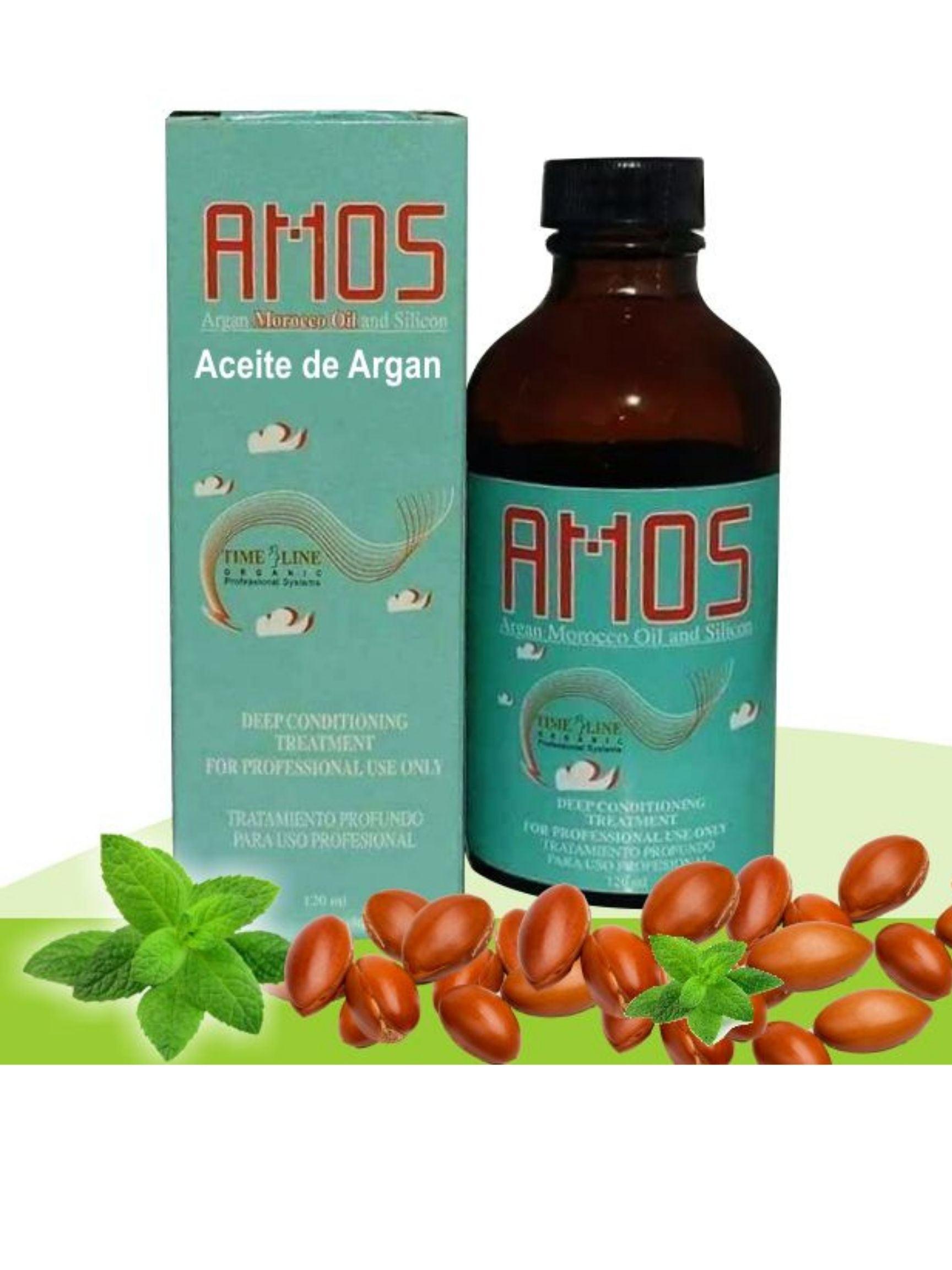 Argan Oil for Hairs 4 ounce(120fl ounce) Hair Growth Oil For all types of Hair with Organic Ingredients - Deep Conditioning Treatment for Men and Women - AMOSTIMELINE