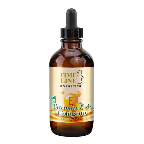 AMOSTIMELINE Liquid Vitamin E & Collagen for Hair Growth, Hair Thinning & Repair Damaged Hairs - Professional Hair Regrowth Treatments - Anti-Aging Vitamin E & Collagen Lotion for Hair Growth - AMOSTIMELINE
