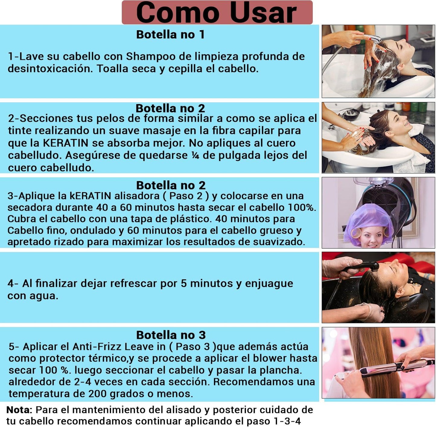 A Paso Como Aplicar Una Queratina En El Cabello Paso A Paso Para