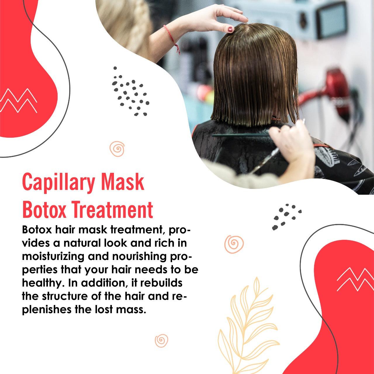 Hair Botox Mask Treatment 250 ml, ( 8.45 fl oz) - AMOSTIMELINE