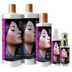 TIME LINE Professional Hair Surgery Treatment Kit, 5 Steps . 1- Hair Surgery For Professional Hair Keratin For Damaged Hair (4 Ounce) 2- Shampoo 4 oz 3- Leaven in 4. Spray Heat Protector 120 ml 5. Shine Drops 60 ml - AMOSTIMELINE