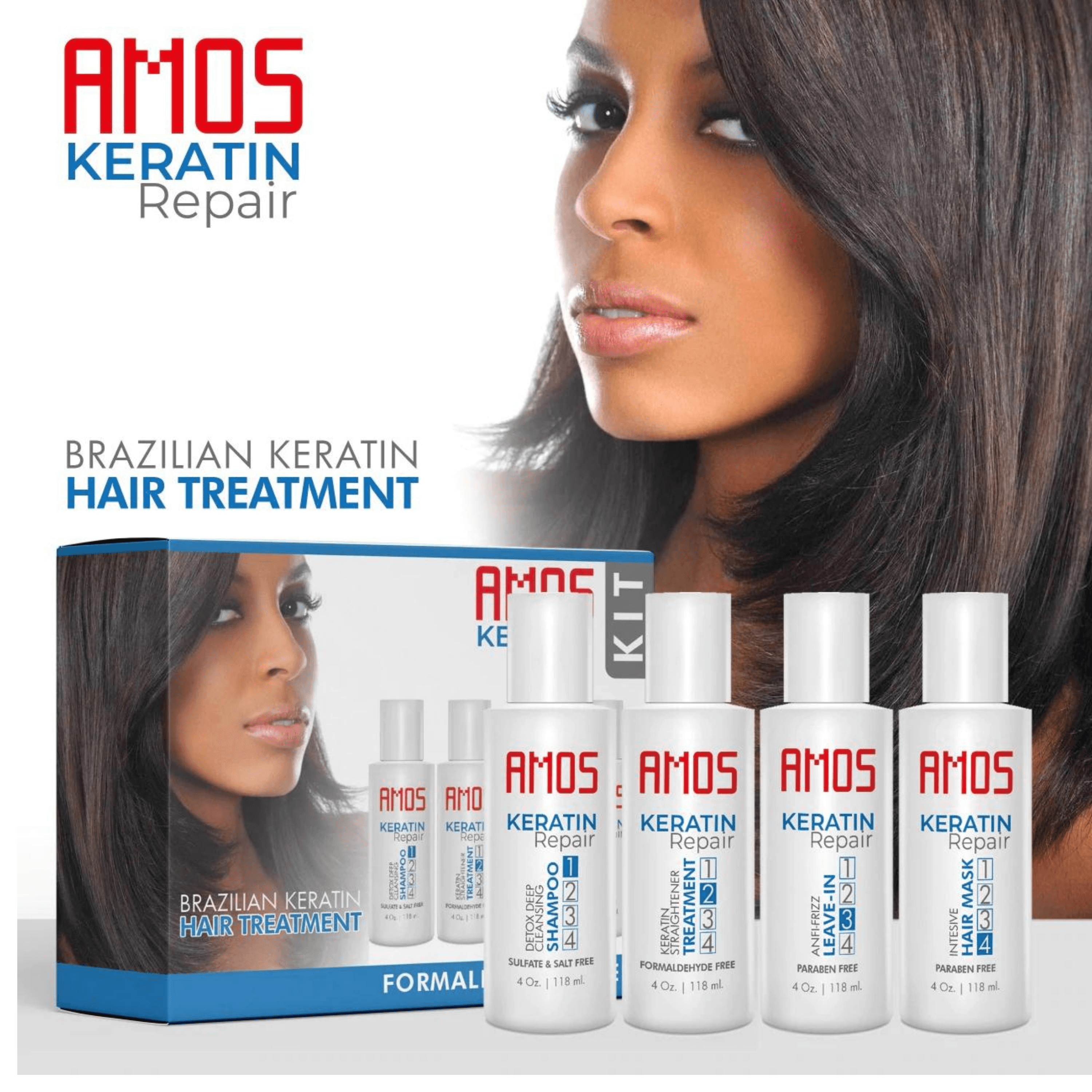 Keratin Hair Treatment-Brazilian Blowout - Amos Time Line Cosmetics